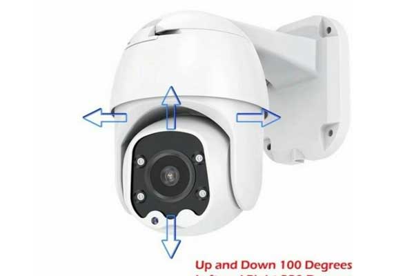 CCTV PTZ AHD 1080P FULL HD LENS 5MP