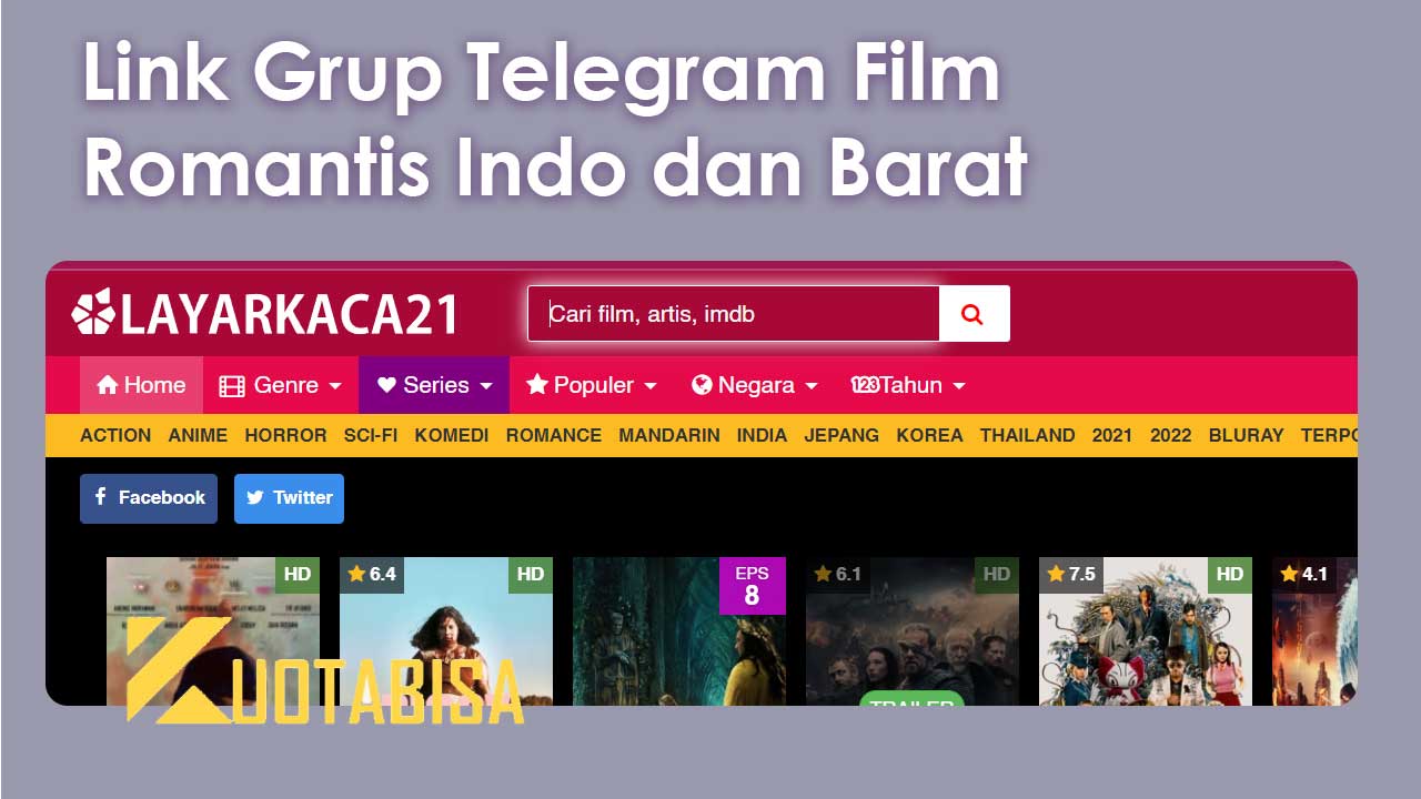 √ 22+ Link Grup Telegram Film Romantis Indo dan Barat Terbaik