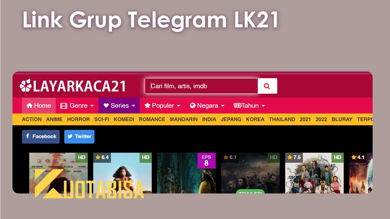 √ 33+ Link Grup Telegram LK21 Terbaik dengan Kualitas Video HD