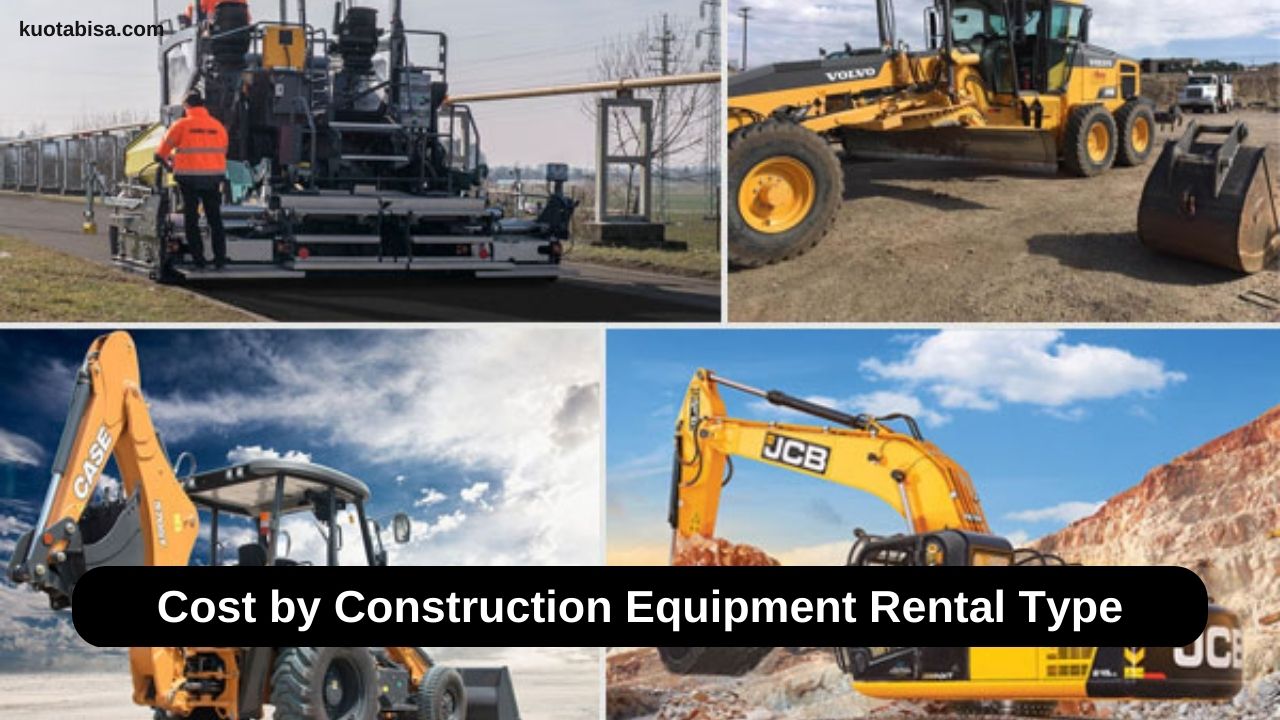 Construction Equipment Rental Rates